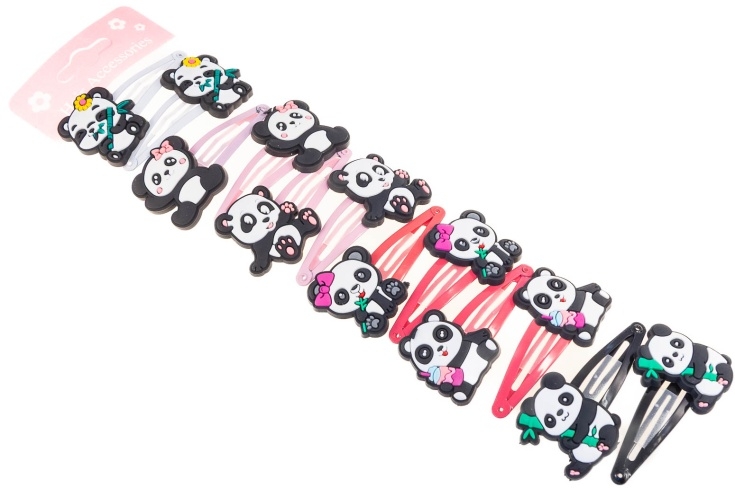 Spinki z pandami