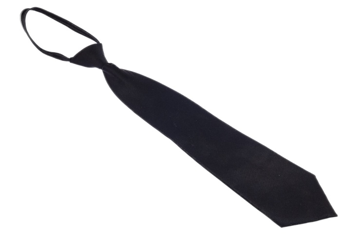Czarny krawat 