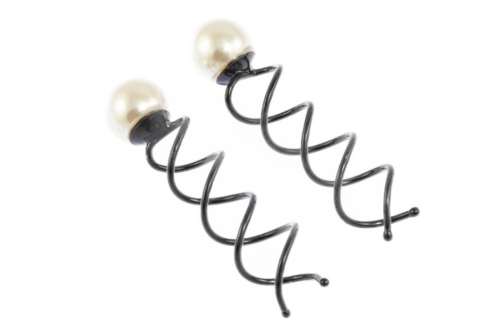 Sprężynki z perłą