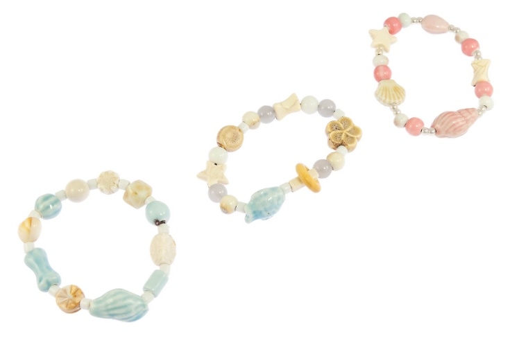 Pastelowe bransoletki