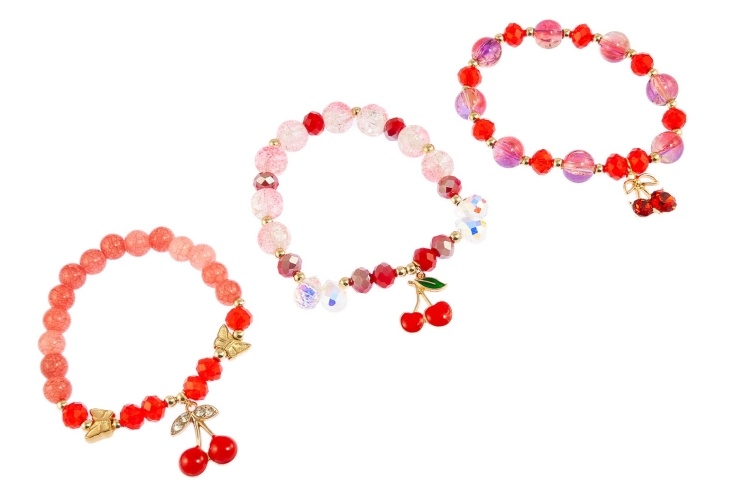 Bransoletki z wisienkami