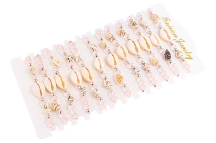 Bransoletki z muszelkami