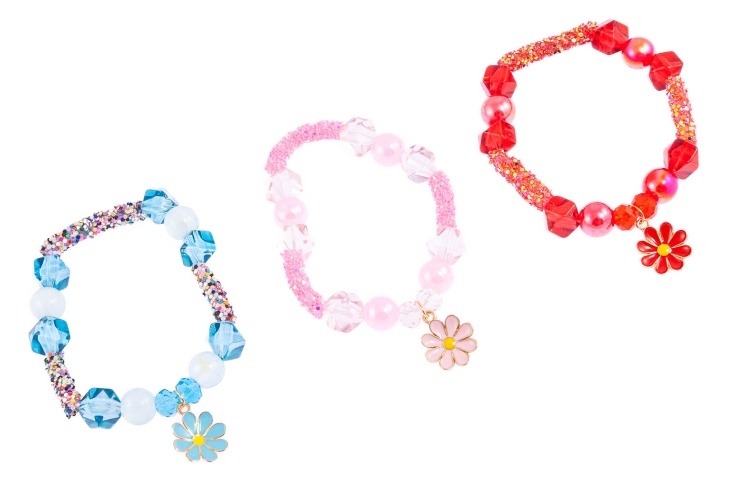 Bransoletki z kwiatuszkami